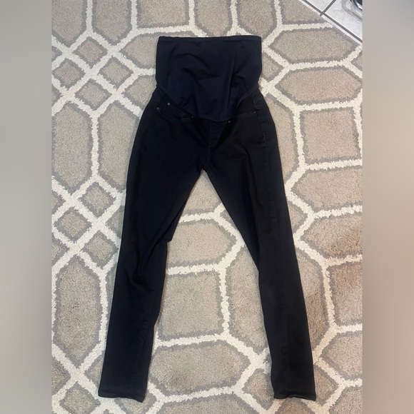 Signature by Levi Strauss Denim - Signature by Levi Strauss Black Maternity Skinny Pants